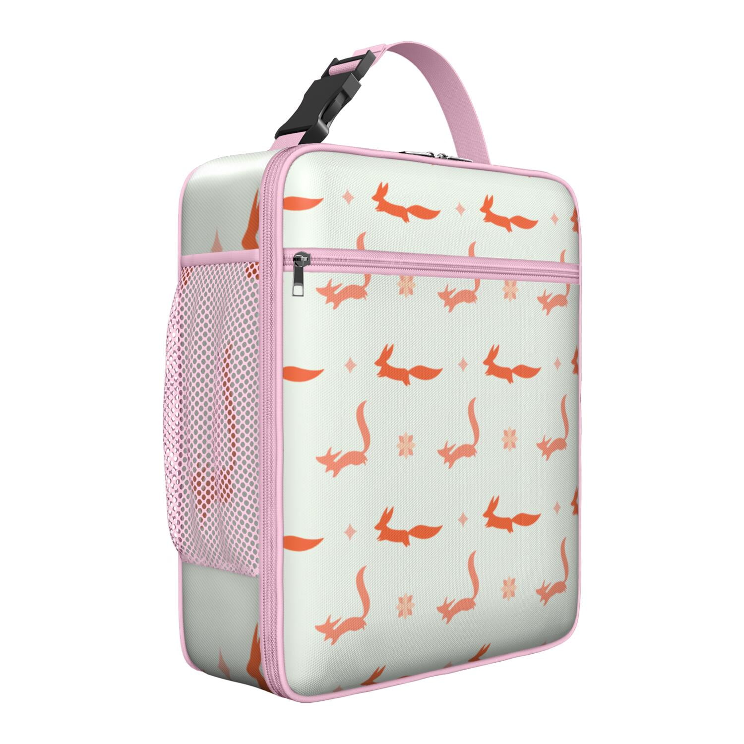 Fox Insulated Lunch Bag Box Women Reusable Lunch Tote Bag Fit Most ...