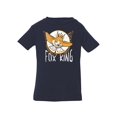 thumbnail image 1 of Fox King T-Shirt Infant -Image by Shutterstock,  6 Months, 1 of 4
