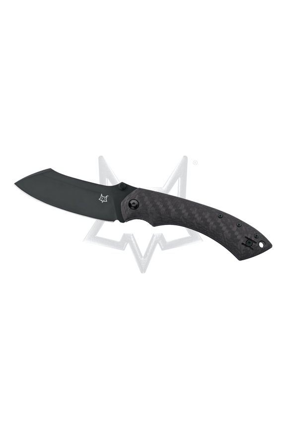 Knives Pelican Liner Lock Pocket Knife Black N690Co Stainless & Carbon Fiber