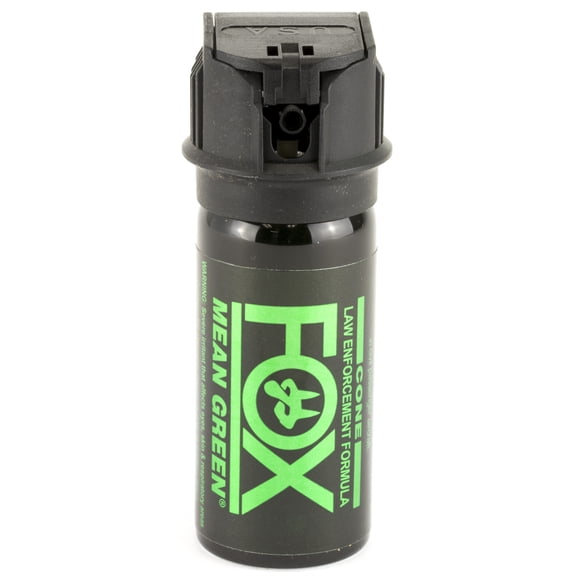 Fox Labs 156MGC Mean Green 1.5oz 6% H2OC Flip Top Cone Fog Pattern Defense Spray