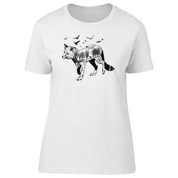 Fox Landscape Tee Men's -Image by Shutterstock