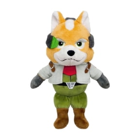 Fox McCloud Plush, 9.8 Inch Super Soft and Huggable Plush Toy, Starfox Plushie for Game Fans, Collectible Stuffed Animal for All Ages