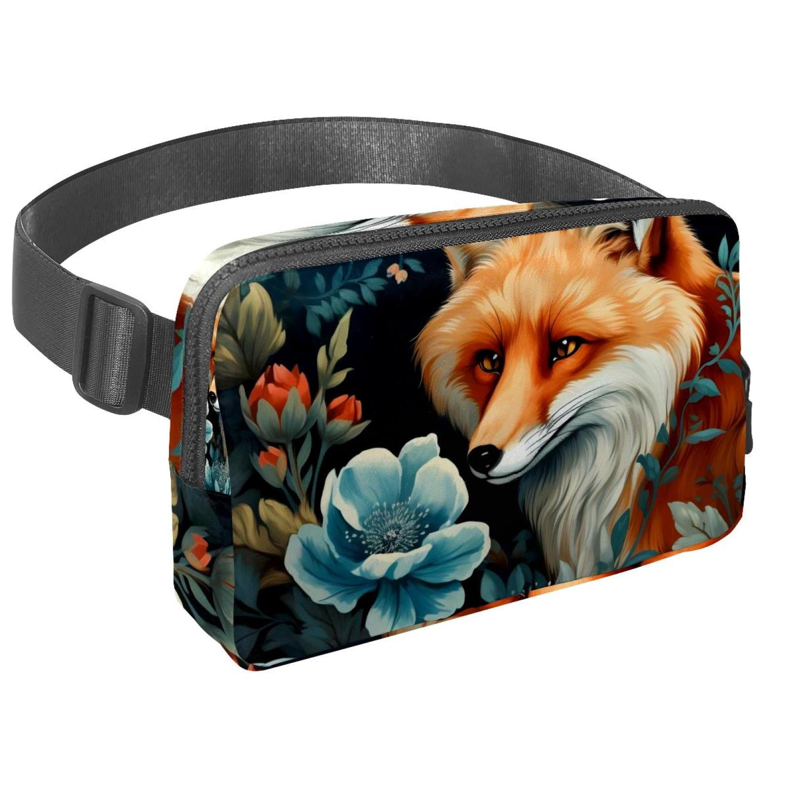 Fox Money Belt Belt Bag Fanny Packs: Lightweight, Adjustable with Extension Strap, Unisex