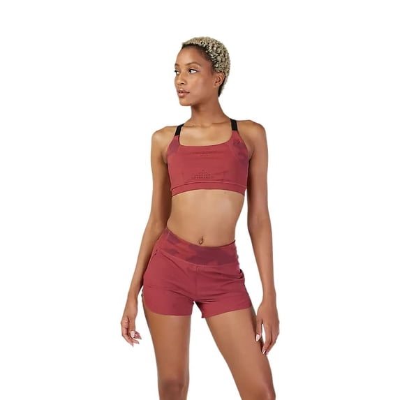Fox Motive Womens Sports Bra (Medium, Scarlet Red)