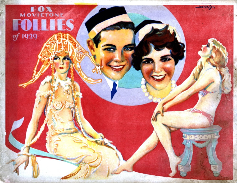 Fox Movietone Follies Of 1929 Canvas Art - (28 x 22)