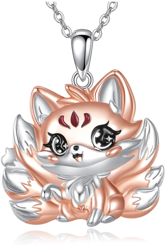 Fox Necklace for Women Nine-tailed Fox necklace Fox Jewelry Gift for Women