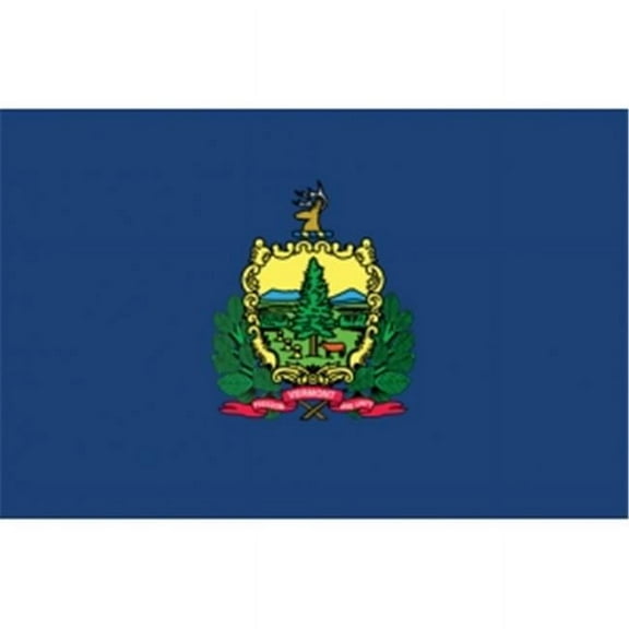Fox Outdoor 3 x 5 ft. Vermont State Flag