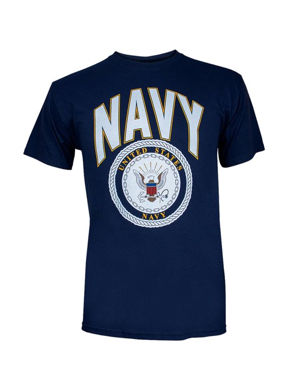 Products Navy One-Sided Imprinted T-Shirt, Navy, Large