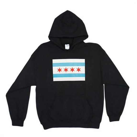 Fox Outdoor 64-8501 S City of Chicago Flag Men's Pullover Hoodies