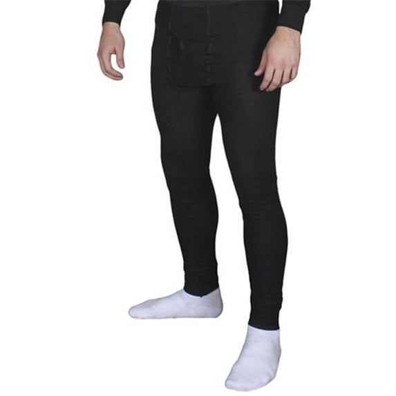 Fox Outdoor 64-911 L Thermal Underwear Bottom, Black - Large