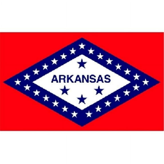 Fox Outdoor 84-603 3 x 5 ft. Arkansas State Flag