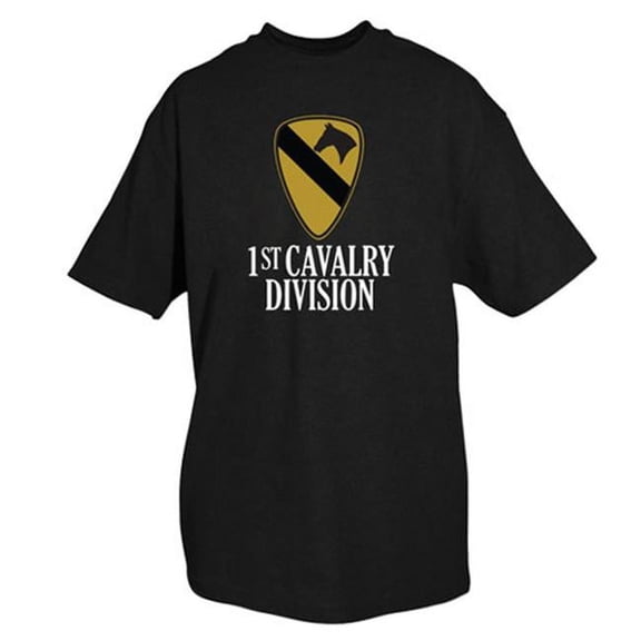 Fox Outdoor Army One-Sided Imprinted T-Shirt - Black - Medium