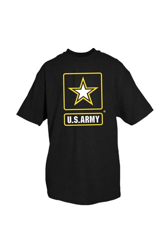 Army One-Sided Imprinted T-Shirt - Black - Small