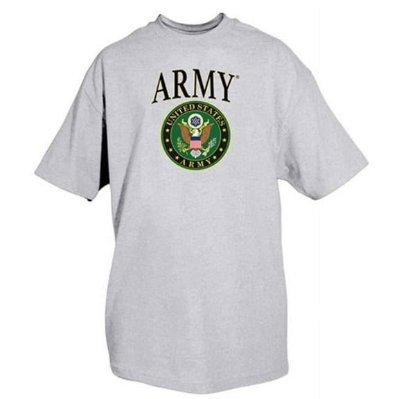 Fox Outdoor Army One-Sided Imprinted T-Shirt - Heather Grey - Small