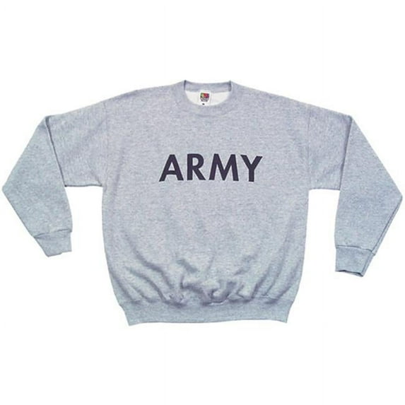 Fox Outdoor Crewneck Sweatshirt - Grey - Small