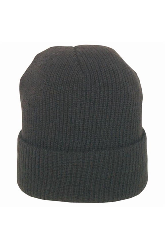 71-11 BLACK     GI Wool Watch Cap One size fits most