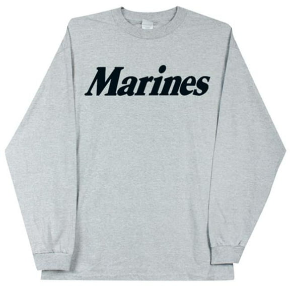 Fox Outdoor  Long Sleeve Imprinted T-Shirt - Grey - Small