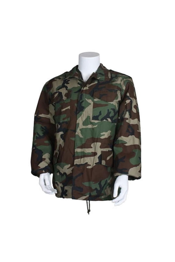 M65 Field Jacket with Liner - Woodland Camo - Small