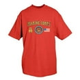 thumbnail image 1 of Fox Outdoor  Marines One-Sided Imprinted T-Shirt - Red - 2 Extra Large, 1 of 1