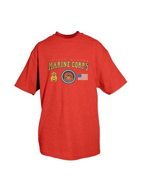 Products 41 Marines One-Sided Imprinted USMC Logo T-Shirt, 3X-Large