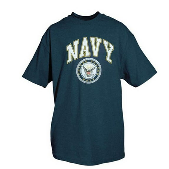 Fox Outdoor Navy One-Sided Imprinted T-Shirt - Navy Blue - Small