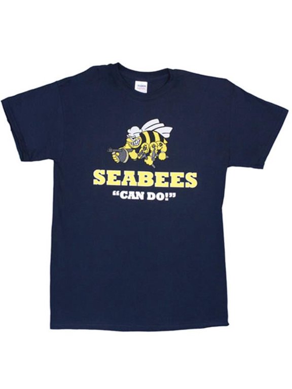 Navy One-Sided Imprinted T-Shirt - Navy - Small