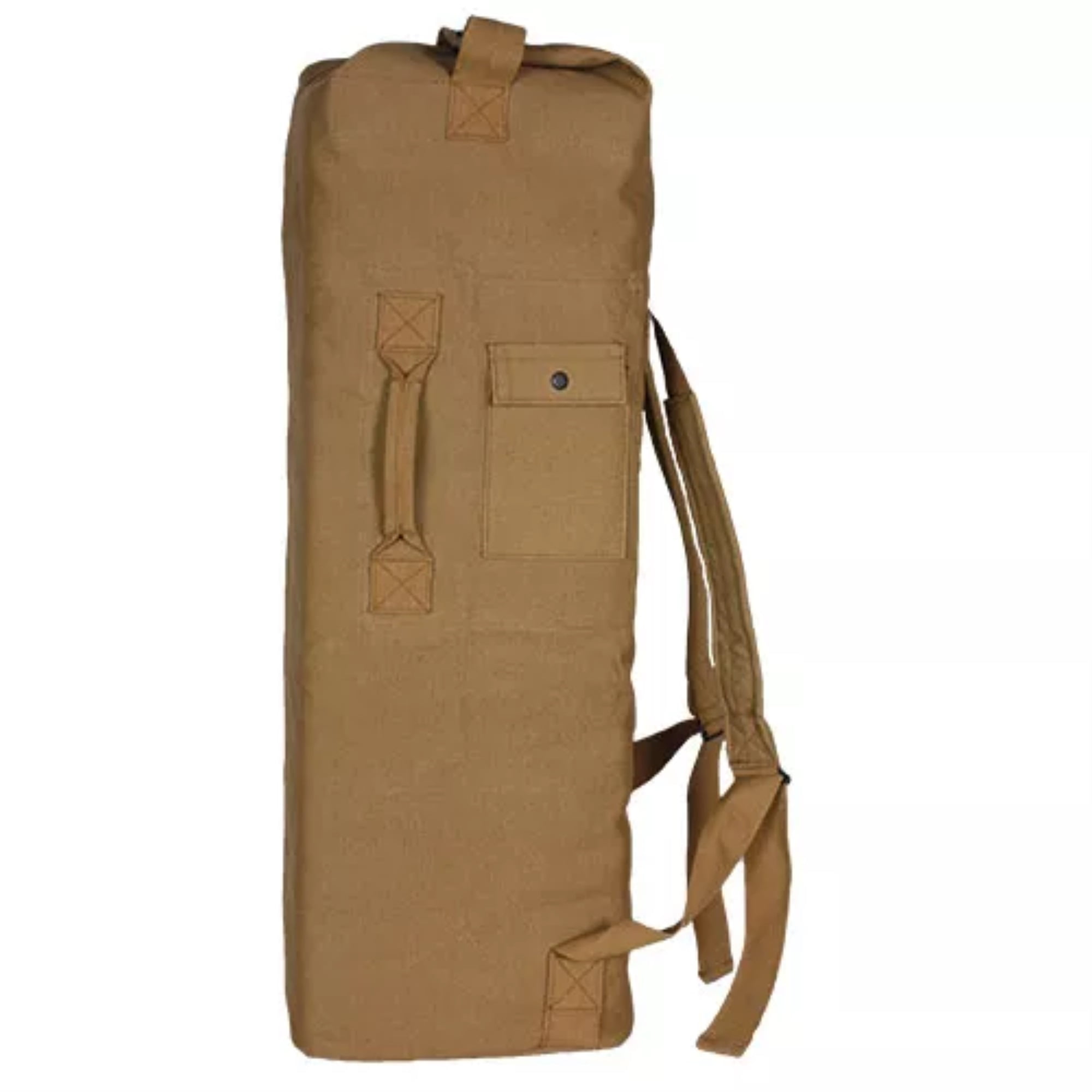 Fox Outdoor Products GI STYLE 2 STRAP DUFFLE BAG COYOTE BROWN
