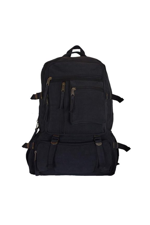 Retro Cantabrian Excursion Rucksack - Black