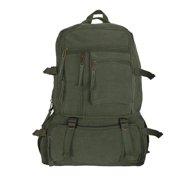 Fox Outdoor Retro Cantabrian Excursion Rucksack No Leather Trim - Olive Drab - 20 1/2 x 14 x 7 in.