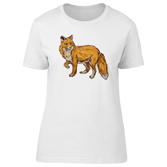 Fox Paw Up Doodle Tee Men's -Image by Shutterstock