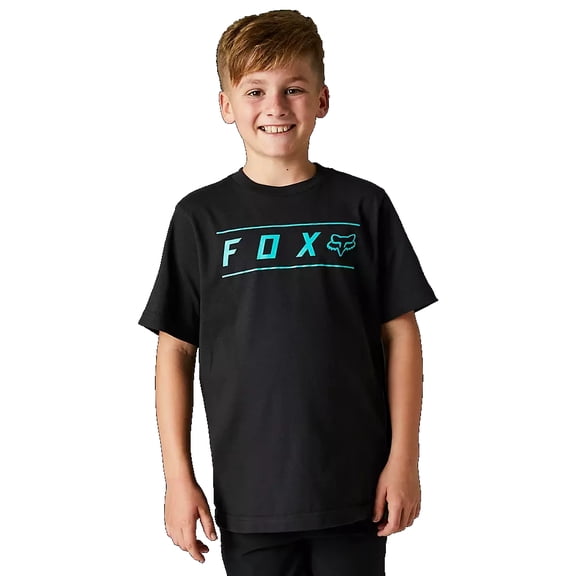 Fox Pinnacle SS Youth Tee (X-Large, Black)