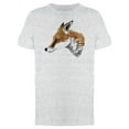 thumbnail image 1 of Fox Portrait With Brown Fur T-Shirt Men -Image by Shutterstock, Male Medium, 1 of 2