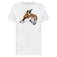 thumbnail image 1 of Fox Portrait With Brown Fur Tee Men's -Image by Shutterstock, 1 of 2