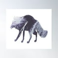 thumbnail image 1 of Fox Poster Wall Art, Modern Wall Decor For Living Room Bedroom, 16x24 UNFRAMED, 1 of 3