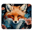 thumbnail image 1 of Fox Printed Square Desk Pad, 8.3x9.8 Inch Non-Slip Rubber Bottom Gaming Mousepad, Desk Mat for Office and Gaming, 1 of 6