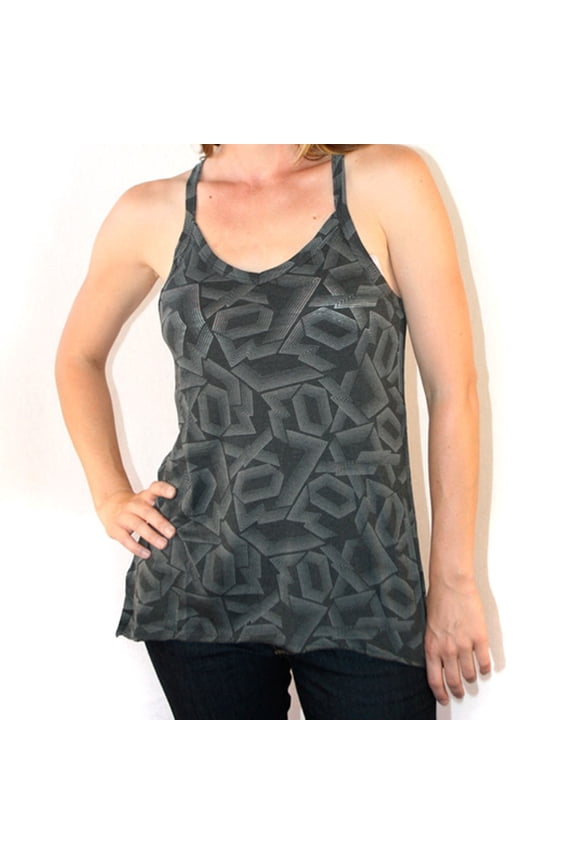 - Prism Black Juniors Burnout Tank Top - Medium