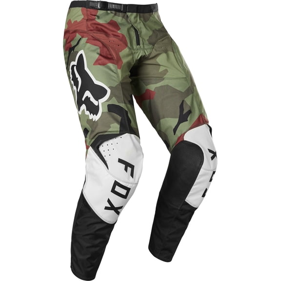 Fox Racing 180 BNKR Mens MX Offroad Pants Green Camo 28 USA