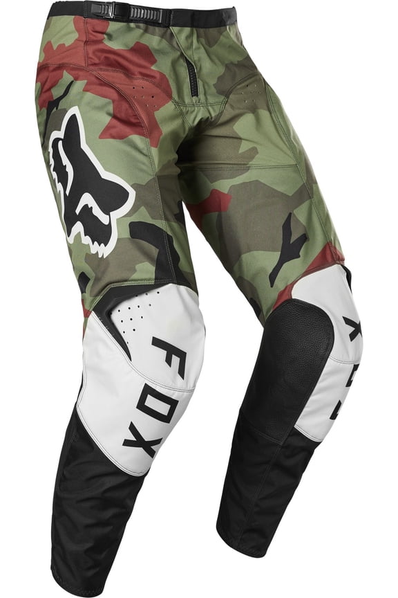 180 BNKR Mens MX Offroad Pants Green Camo 28 USA