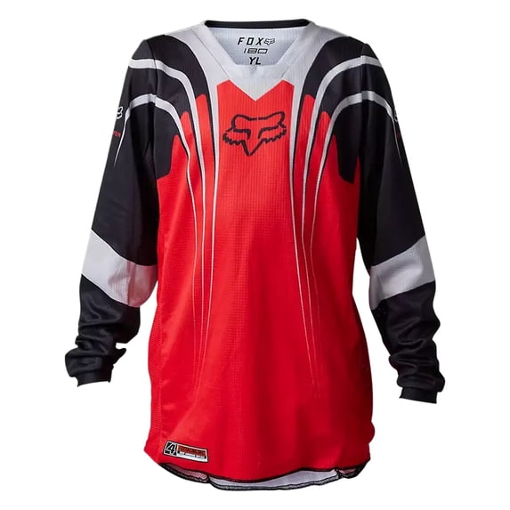 Fox Racing 180 GOAT Strafer Youth MX Offroad Jersey Red MD