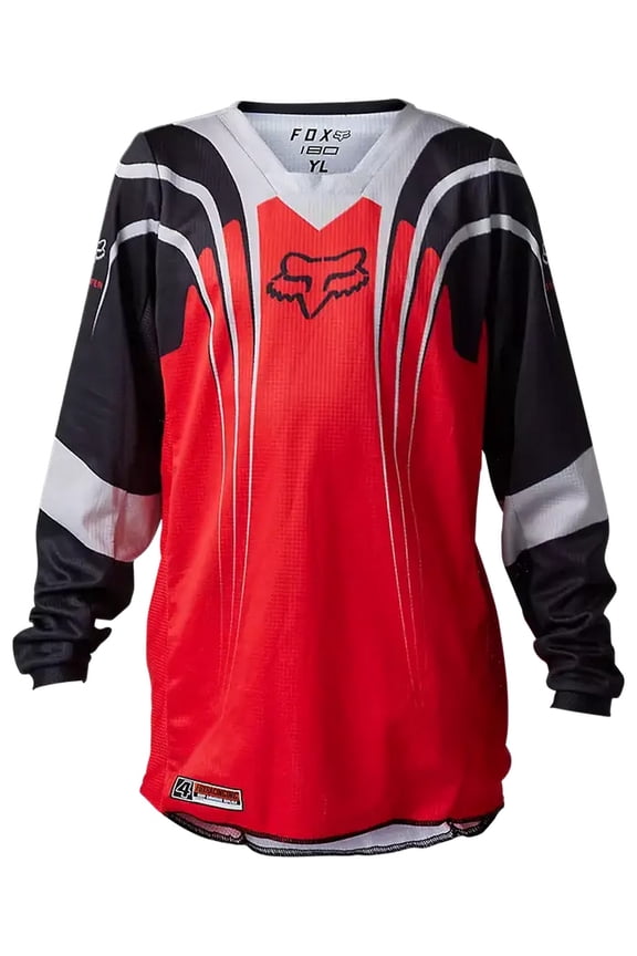 180 GOAT Strafer Youth MX Offroad Jersey Red XL