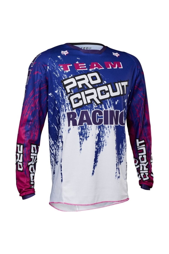 180 Pro Circuit Mens MX Offroad Jersey White/Blue SM