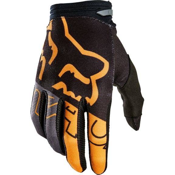 Fox Racing 180 Skew Mens MTB MX Offroad Gloves Black/Gold SM