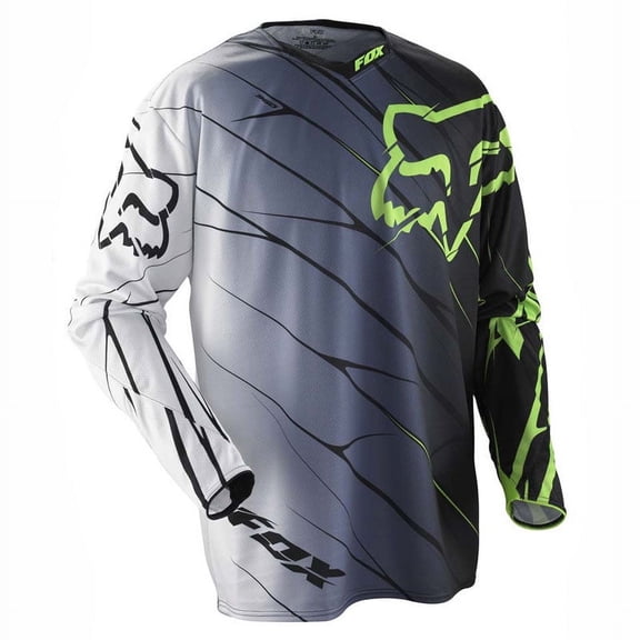 Fox Racing 360 Future MX Jersey Green/Black Off-road ATV UTV BMX MTB Riding Shirt Adult Size Large