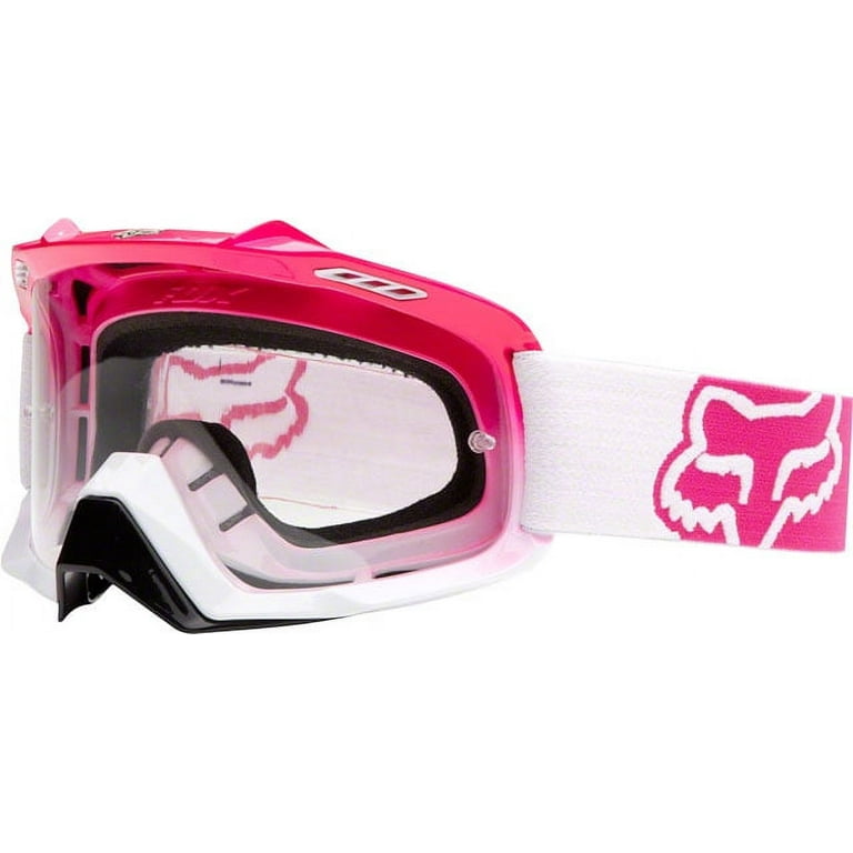 海外限定スパイク販売 Fox Racing Airspc Goggle Hot Pink-White Fade/Clear One Size ProtectivePants
