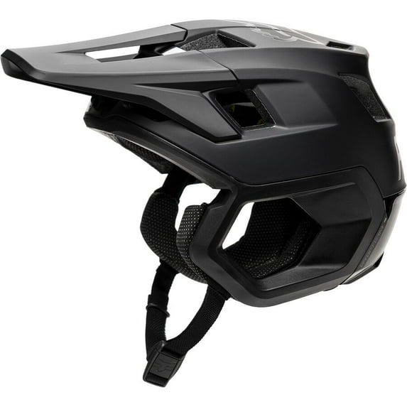 Fox Racing Bicycle Dropframe Pro Helmet Matte Black Adult Small