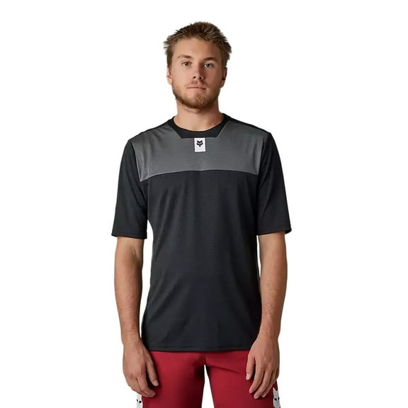 Fox Racing Defend Mens SS MTB Mountain Bike Jersey Black MD