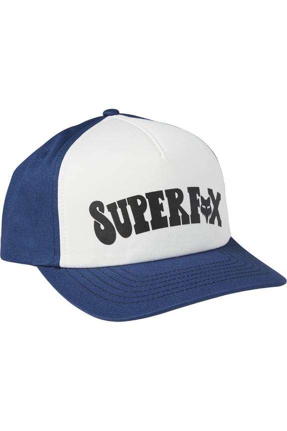 FOXR Supr Trik Trucker Hat Dark Indo One Size Adjustable Cap