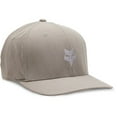 thumbnail image 1 of Fox Racing Flexfit Hat Men's Fox Head STL Gray Adjustable Comfortable Fit, 1 of 2