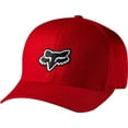 thumbnail image 1 of Fox Racing Legacy Flexfit Hat: Red LG/XL, 1 of 2