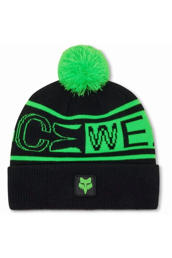 Machinist Black Mens Knitted Beanie